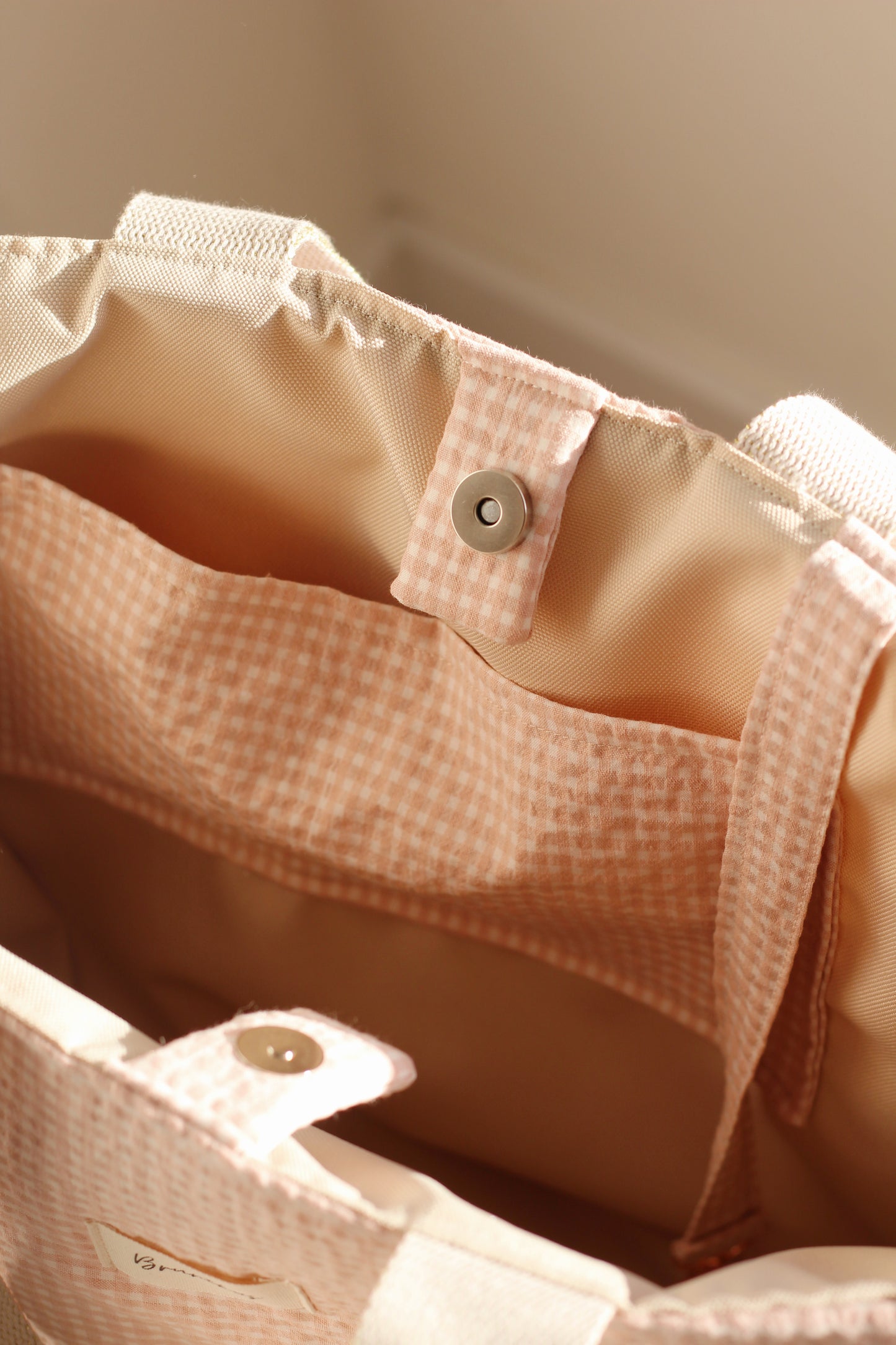 Tote Bag XL Vichy Rosa