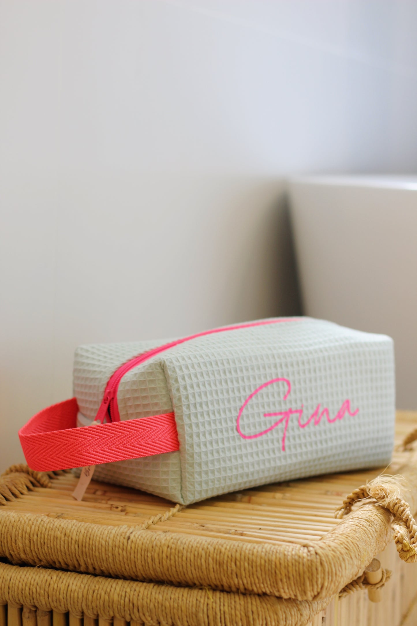 Neceser Asa Rosa Personalizado