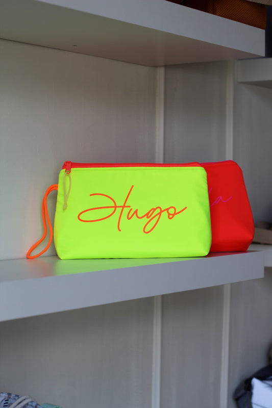 Neceser Personalizado Amarillo Neón