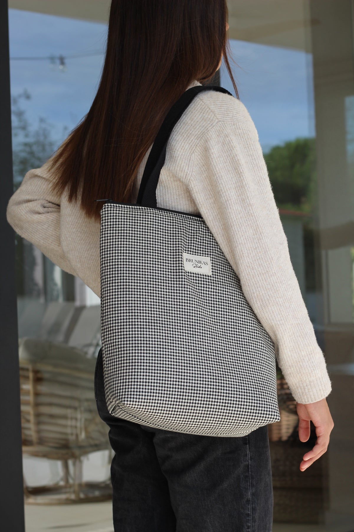 TOTE BAG VICHY CLÁSICO