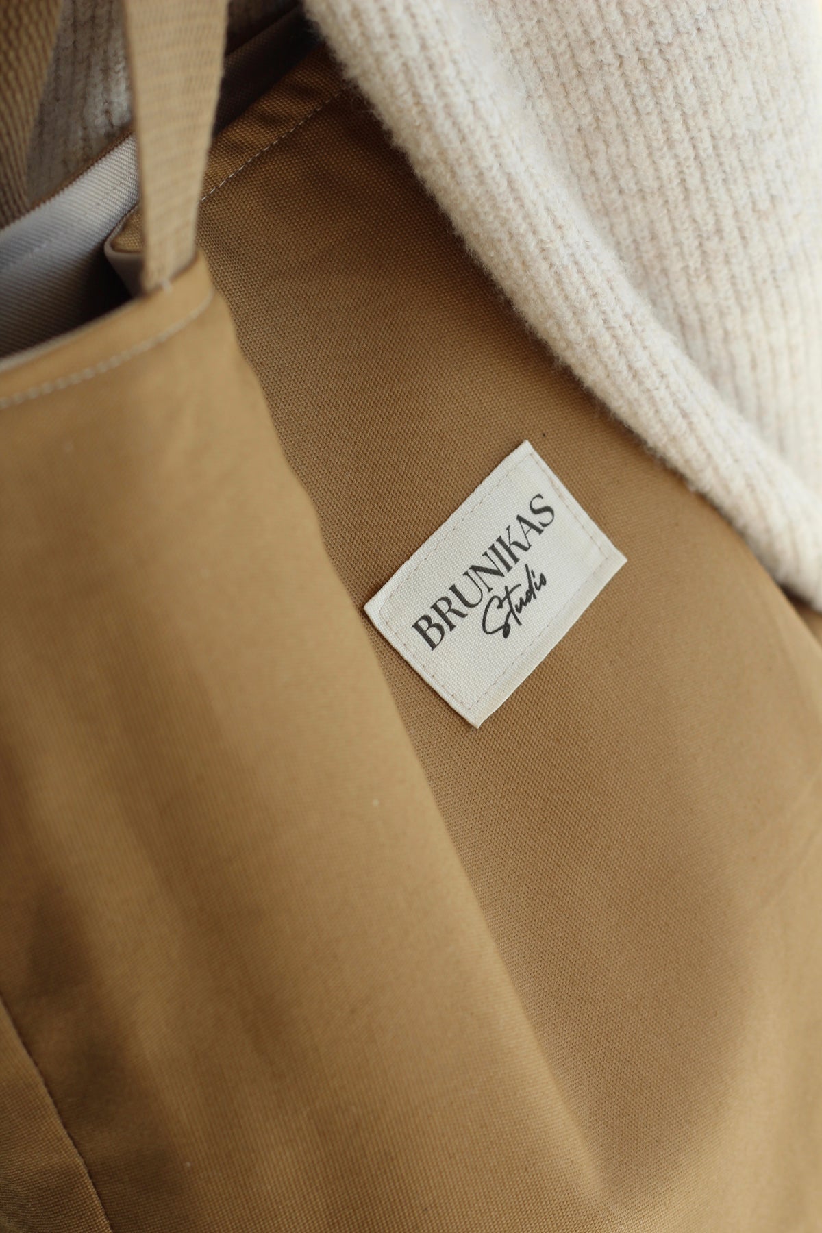TOTE BAG CAMEL