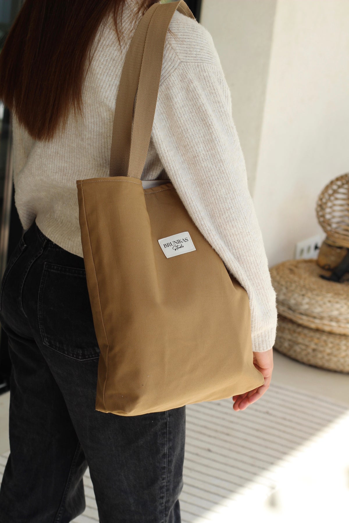TOTE BAG CAMEL