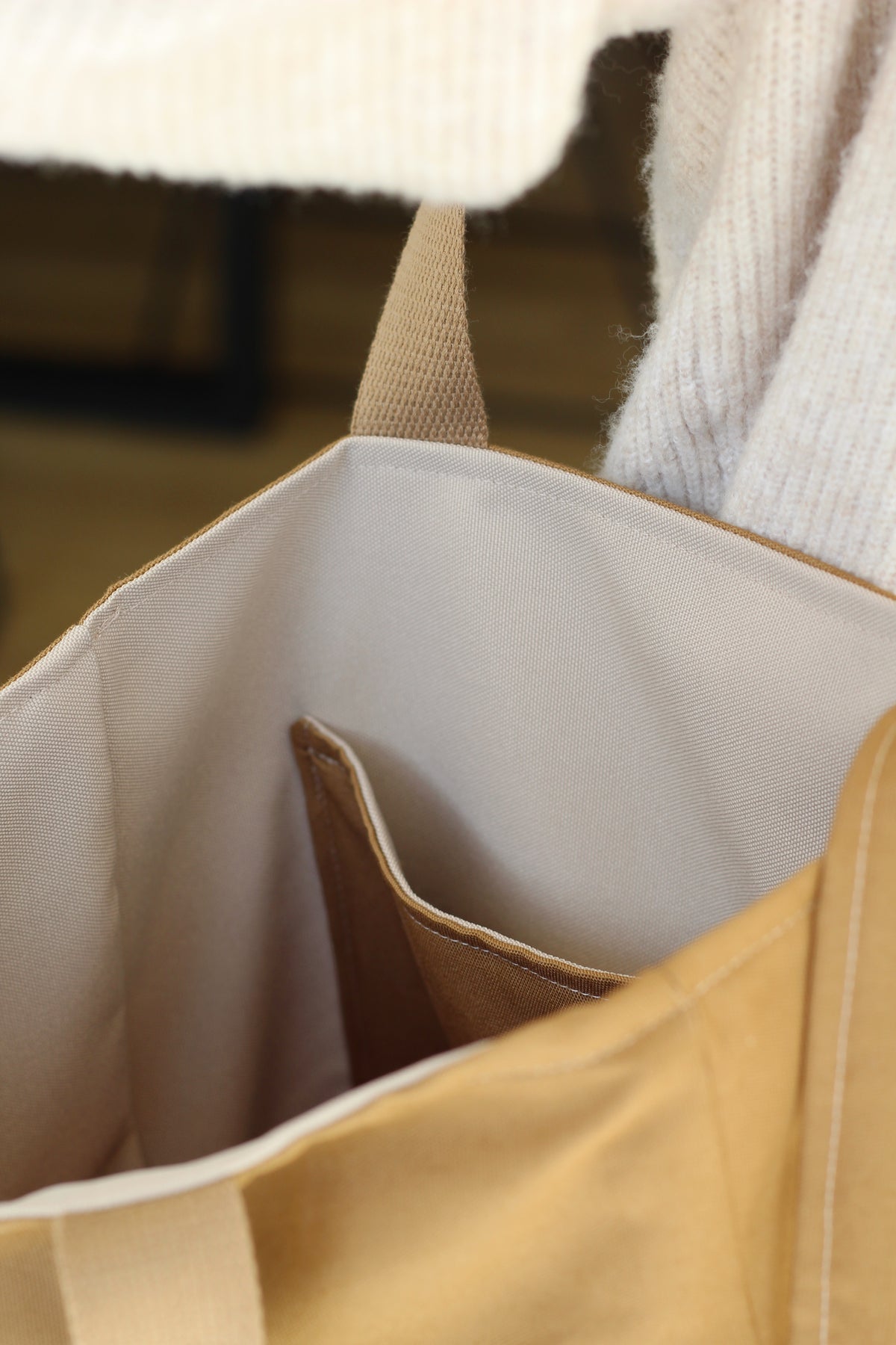 TOTE BAG CAMEL