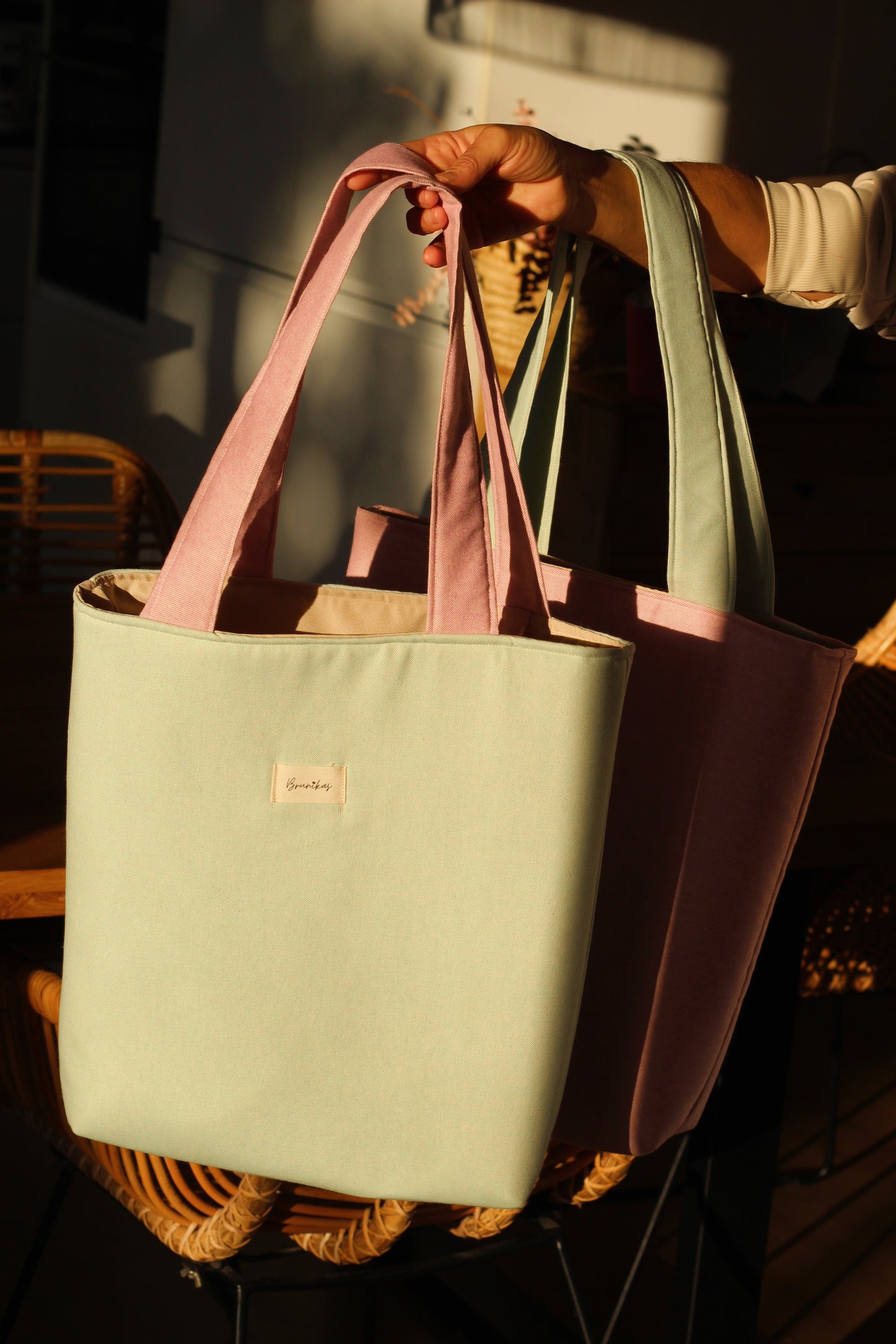 Tote Bag verde Andrea